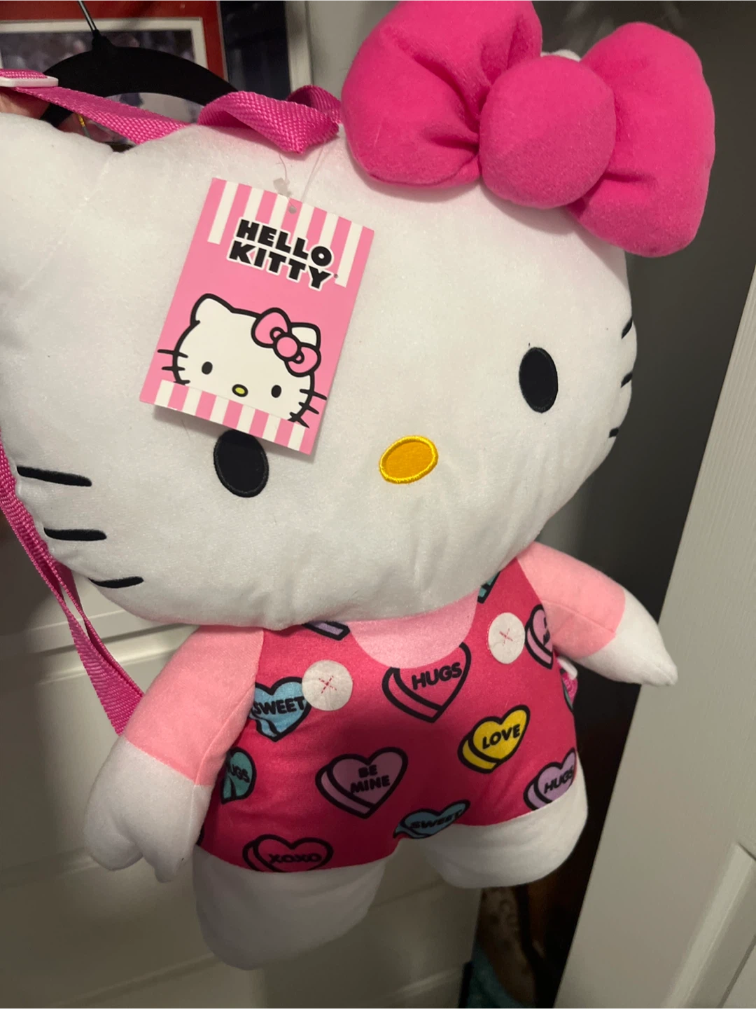 Hello Kitty Plush Backpack - New with Tags!