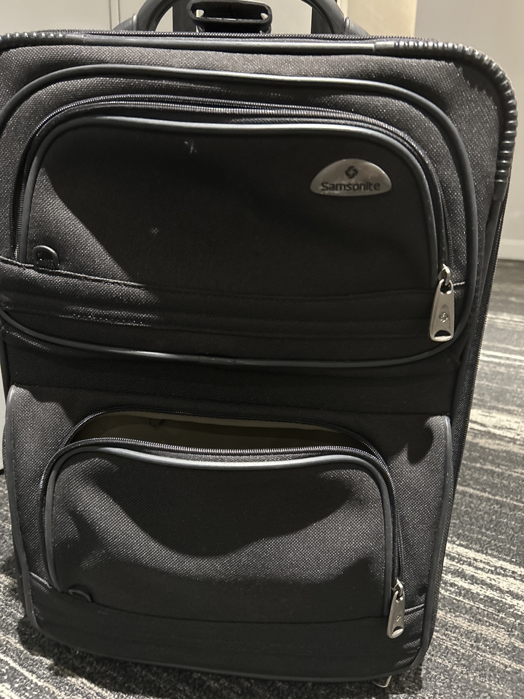 Samsonite Black Carry-On Suitcase - photo 2