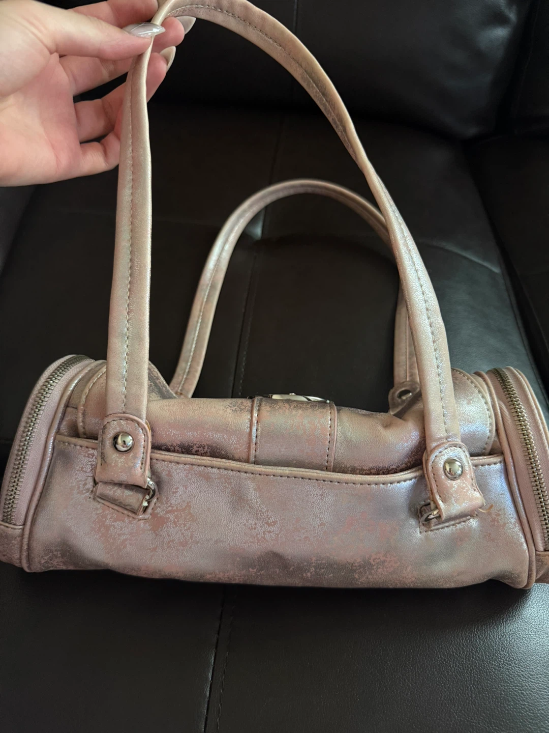 Kathy Van Zeeland Pink Handbag - photo 3