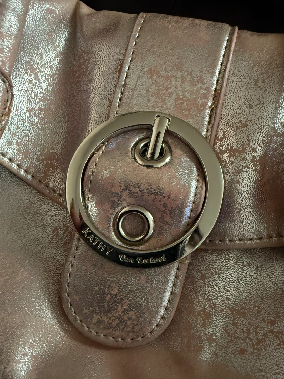 Kathy Van Zeeland Pink Handbag - photo 2