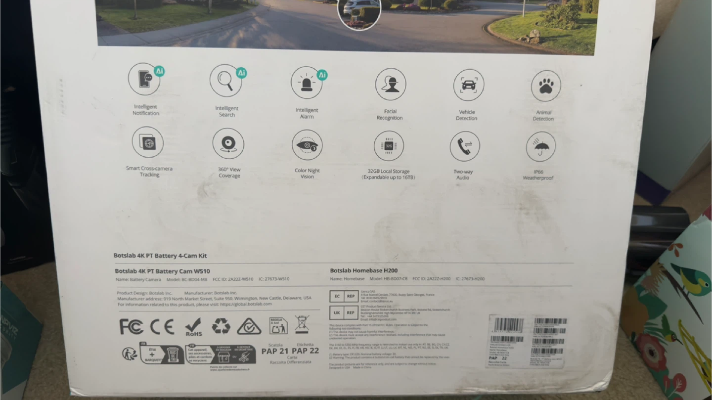 Security Camera Kit with 4 Cameras. (BRAND NEW!) - photo 2
