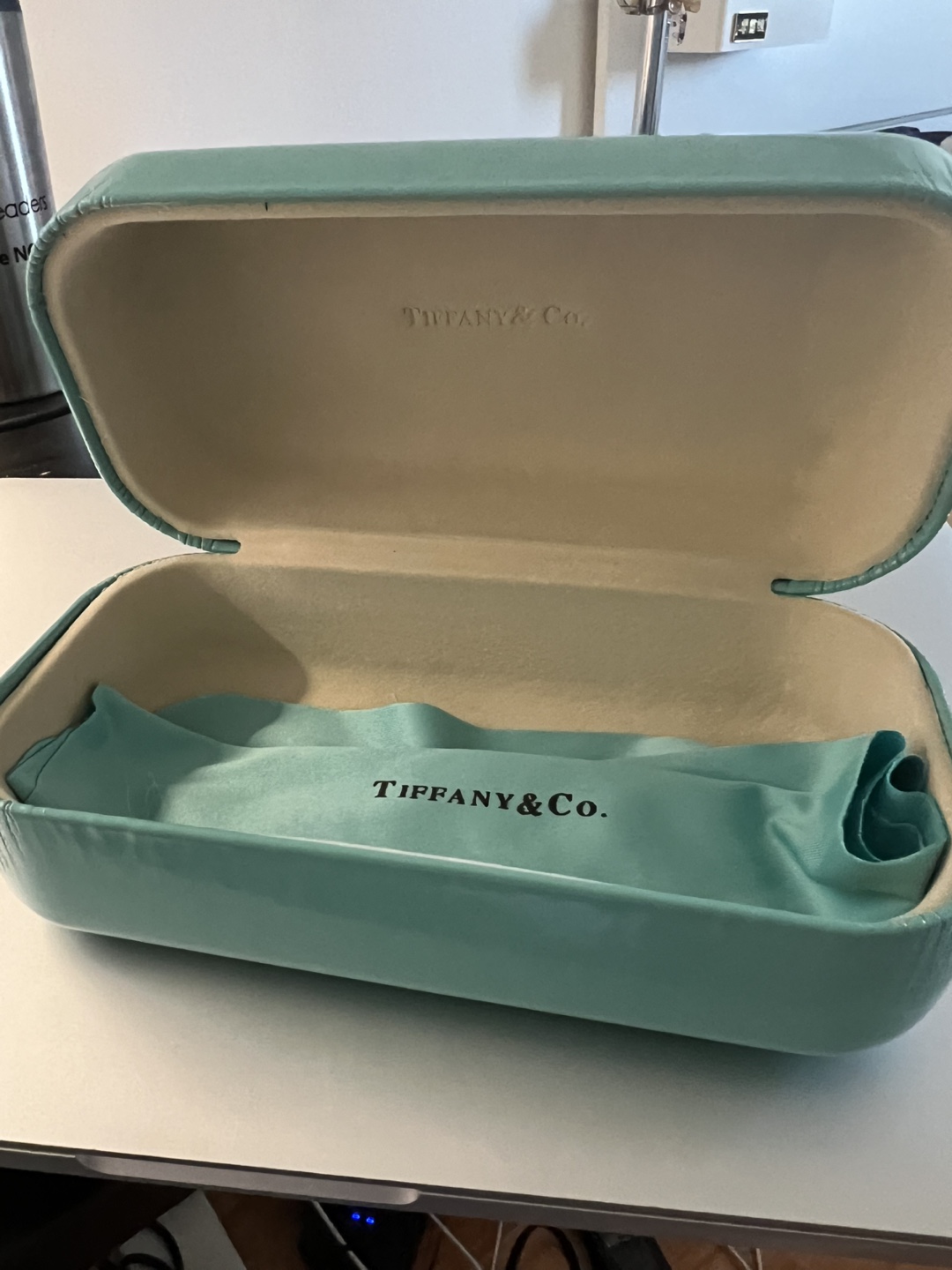 Tiffany & Co. Eyeglasses Case & Cloth