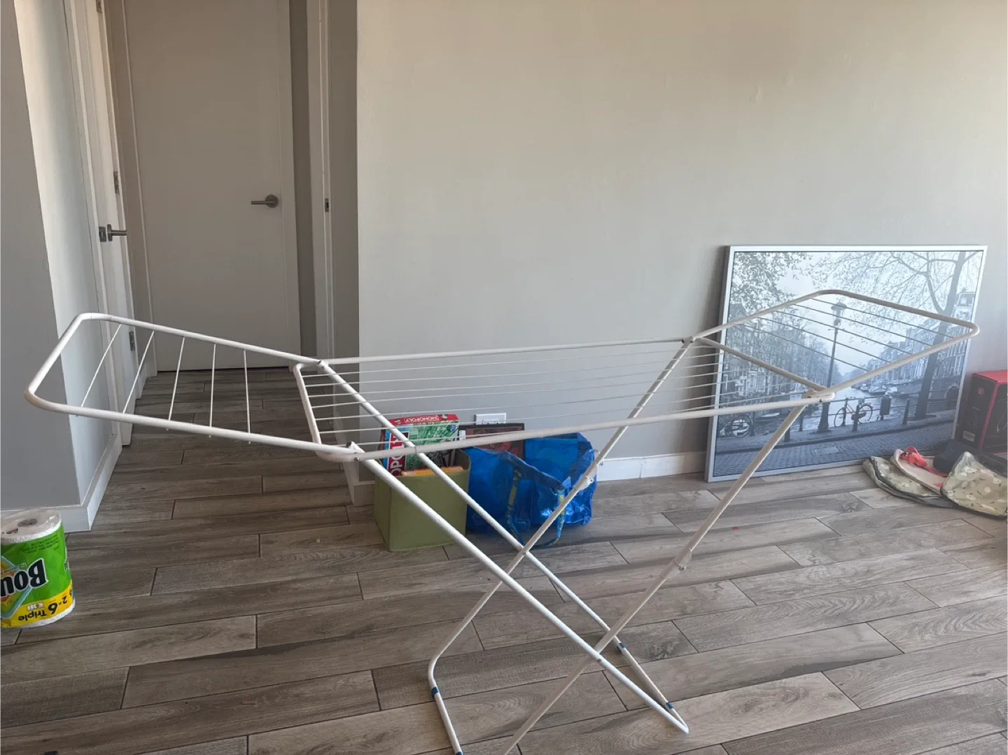 Clothes Drying Rack - White thumbnail