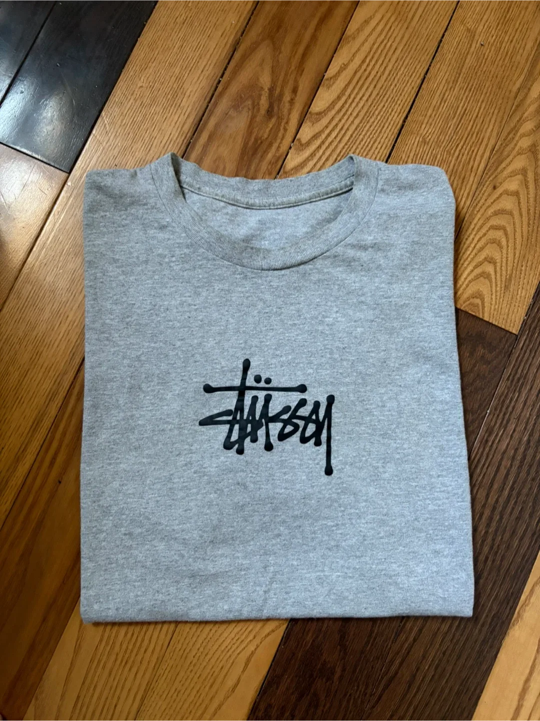 Stussy tag logo tee L kith skate ftp palace nike image indicator(3)