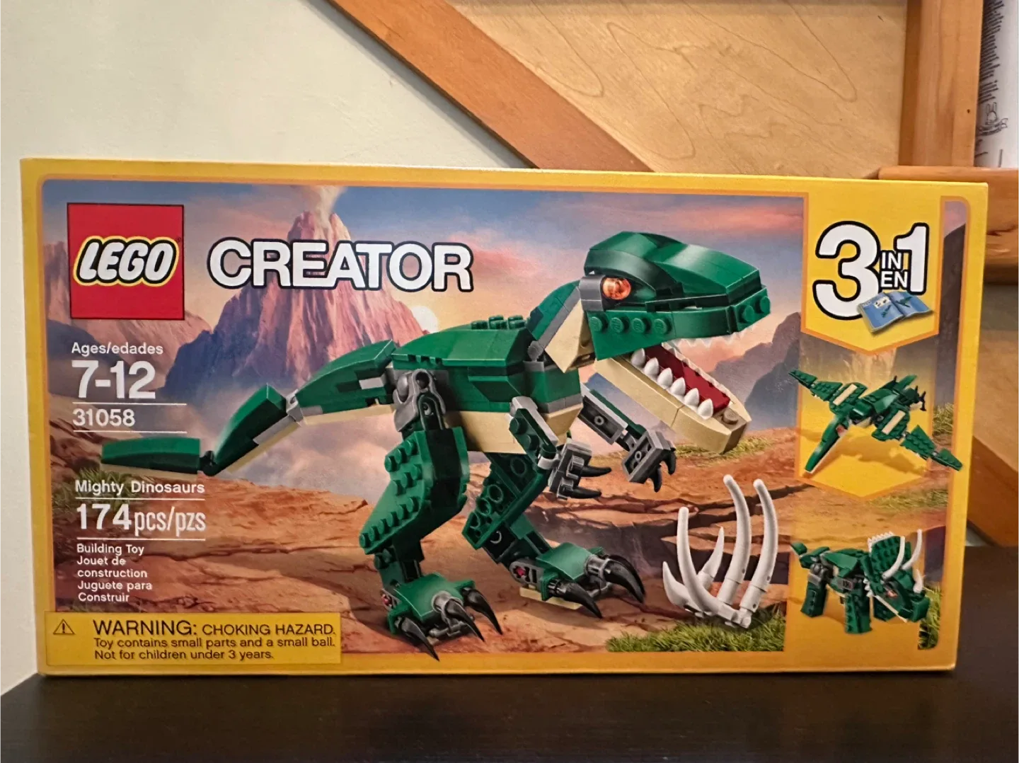 LEGO Creator 3in1 Mighty Dinosaurs 31058 thumbnail
