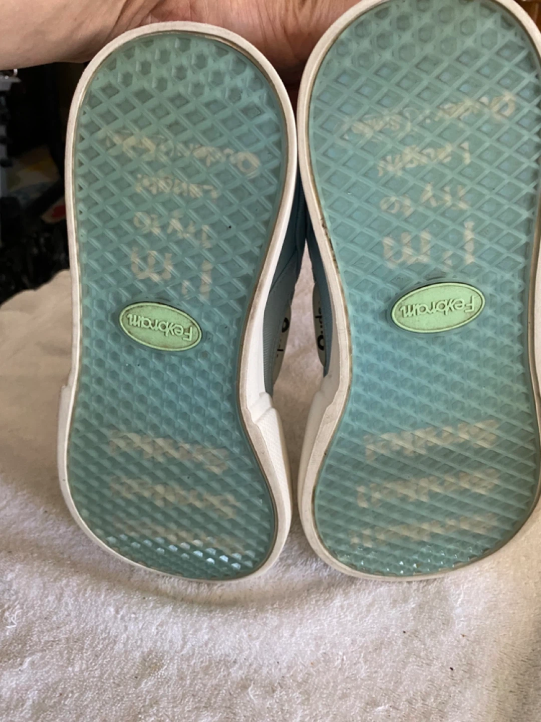 AIR WALKING DANCE Ouder Canvas Shoes - Blue - photo 3
