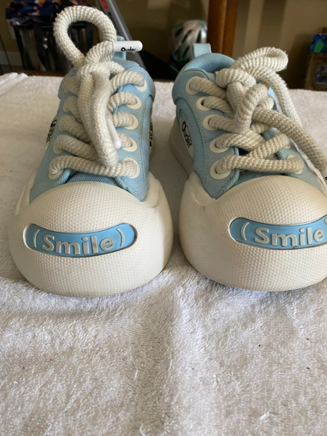 AIR WALKING DANCE Ouder Canvas Shoes - Blue - photo 5