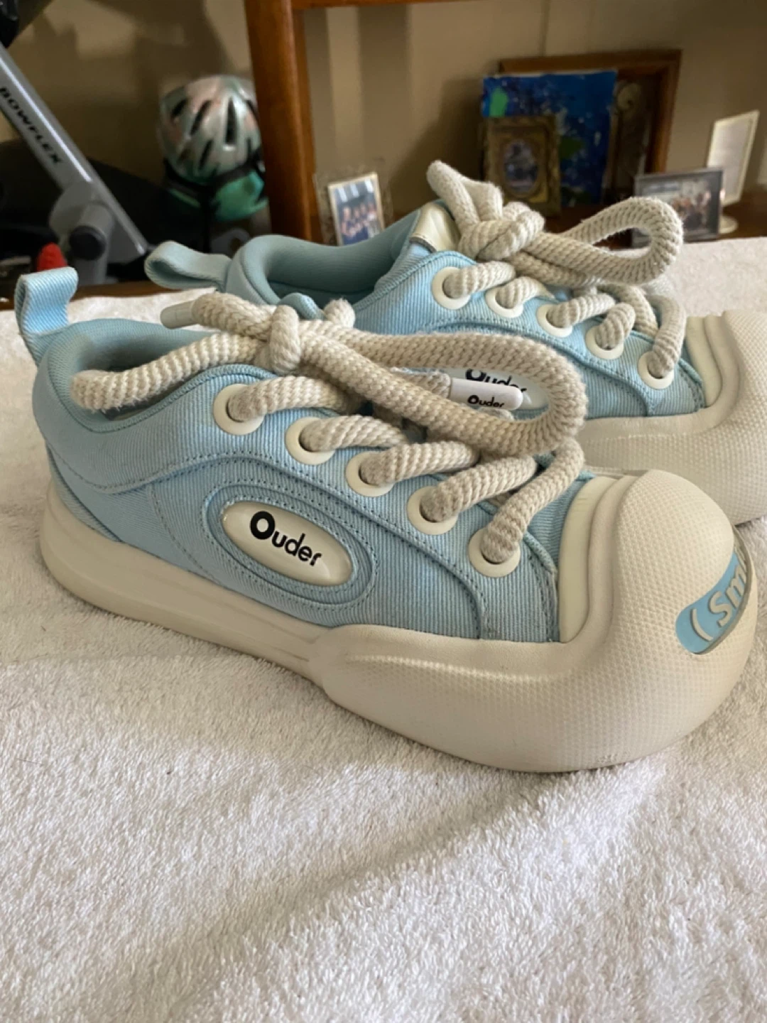 AIR WALKING DANCE Ouder Canvas Shoes - Blue