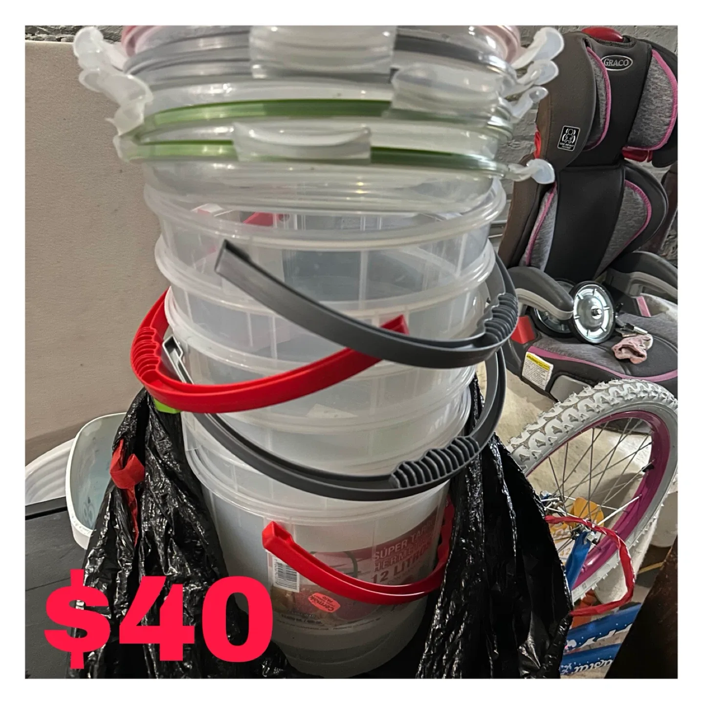 Super Taper Hermetic 12 Litre Buckets thumbnail