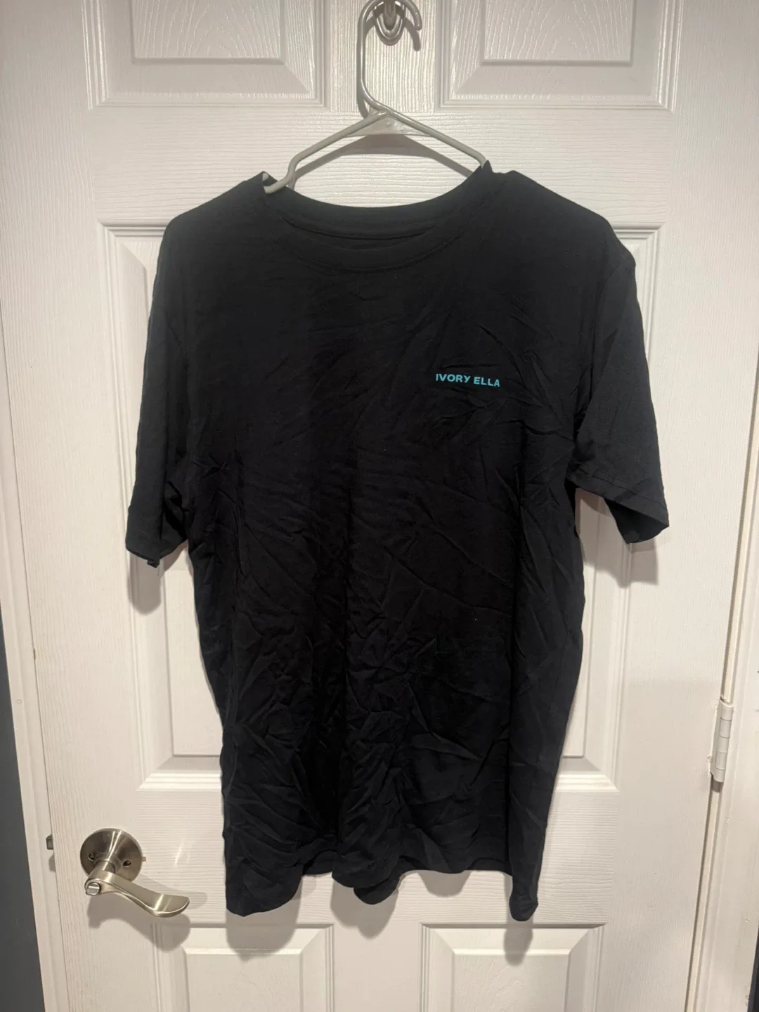 Ivory Ella Black T-Shirt thumbnail