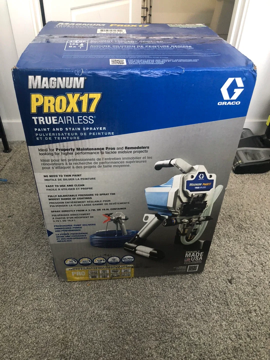 Graco Magnum Prox17 TrueAirless Paint Sprayer