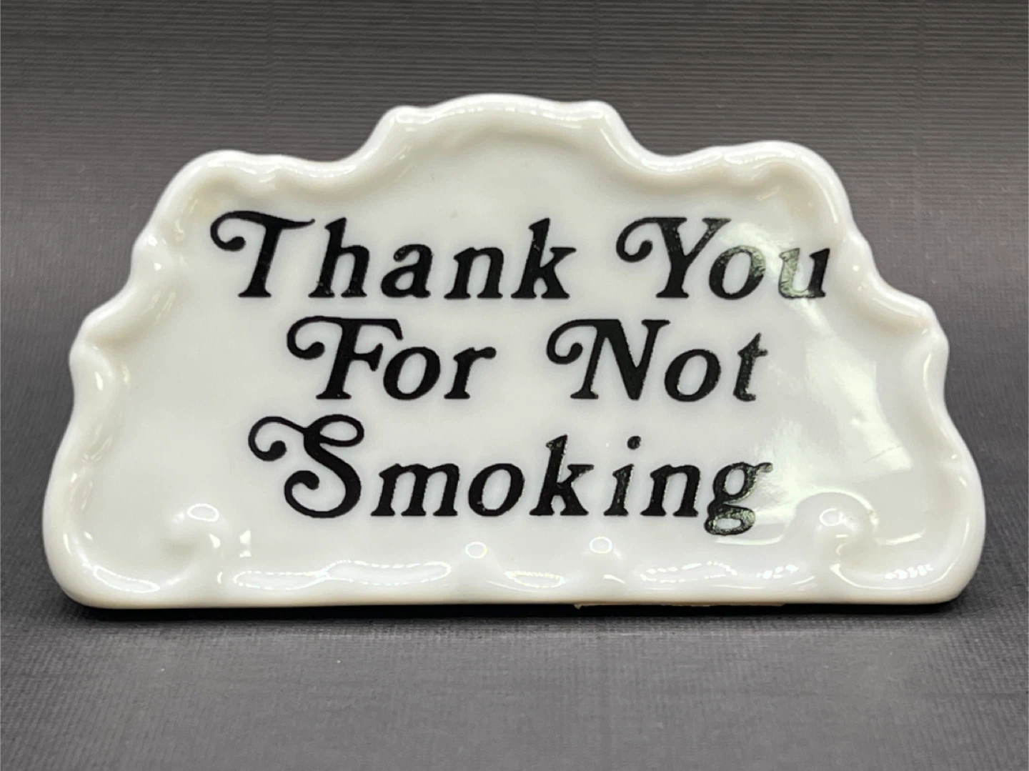 Papel "Thank You For Not Smoking" Sign - photo 2