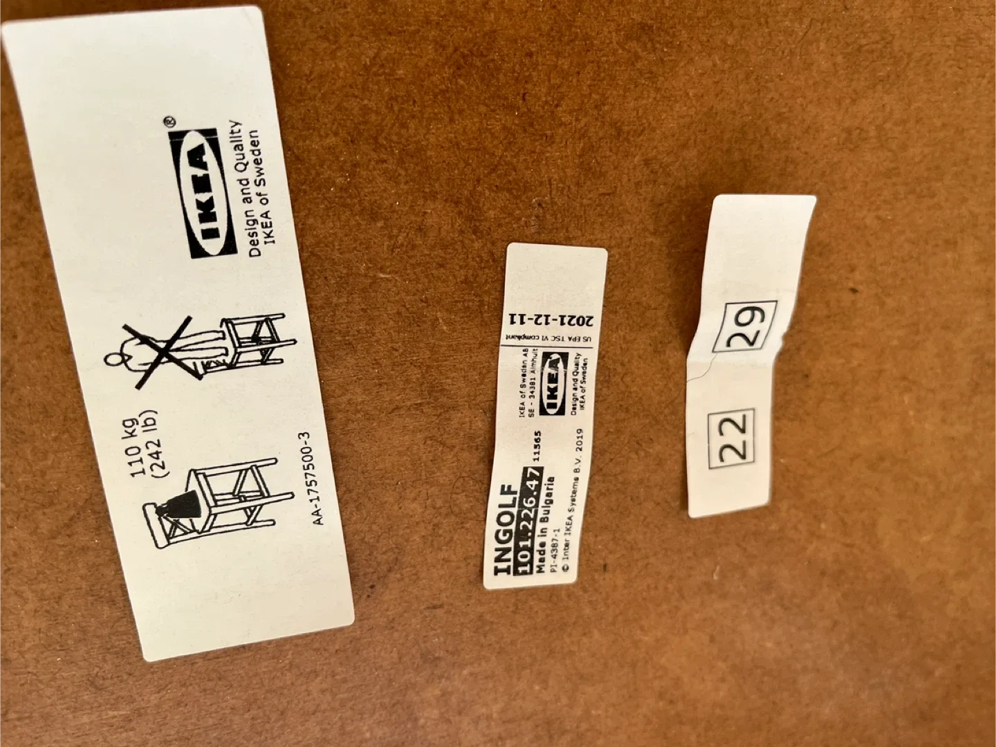 IKEA Ingolf Bar Stools - White image indicator(5)