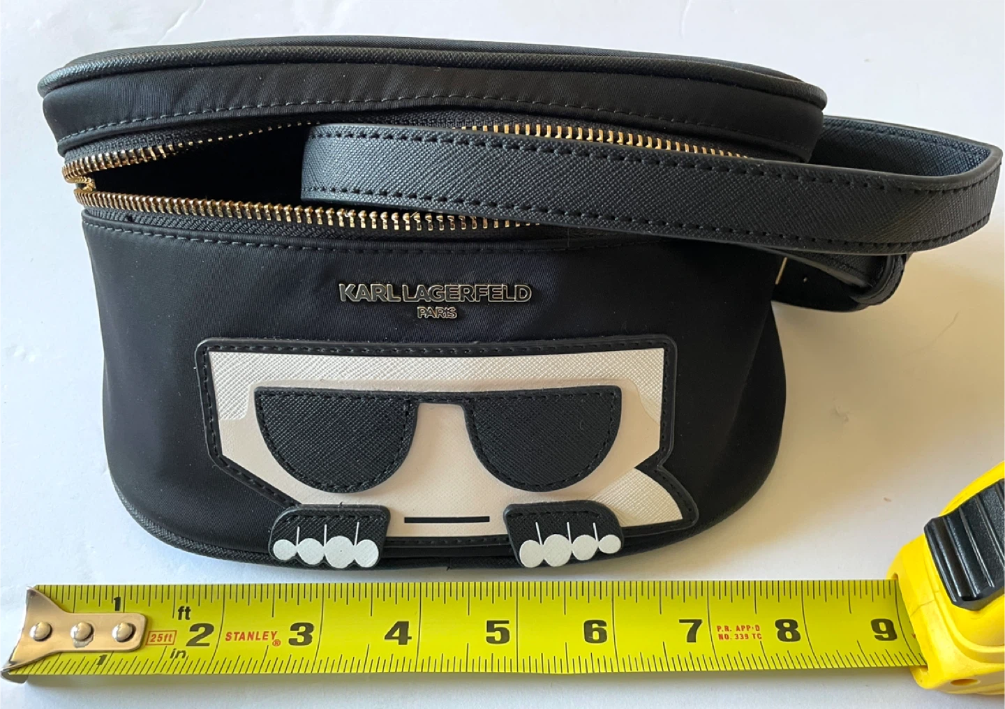 Karl Lagerfeld Paris Black Belt Bag - photo 2