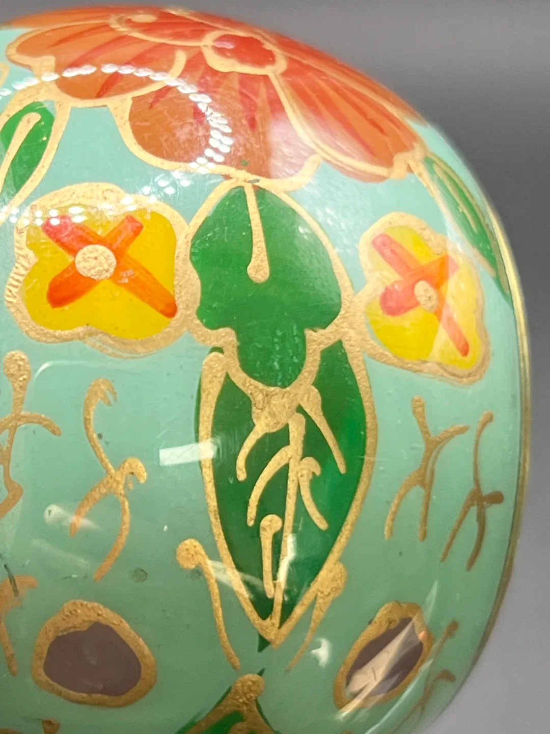 Vintage Pier 1 Floral Napkin Rings - Set of 4 image indicator(4)