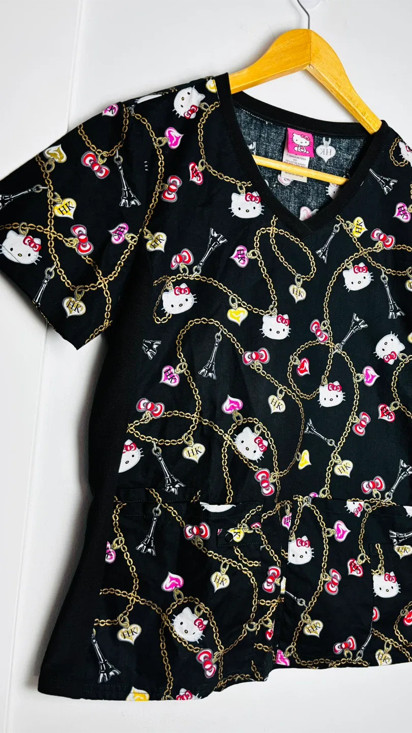 Hello Kitty Scrub Top image indicator(3)