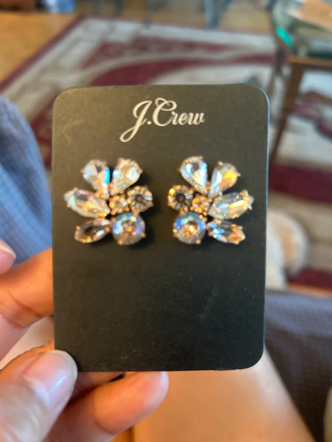 J.Crew Flower Earrings thumbnail