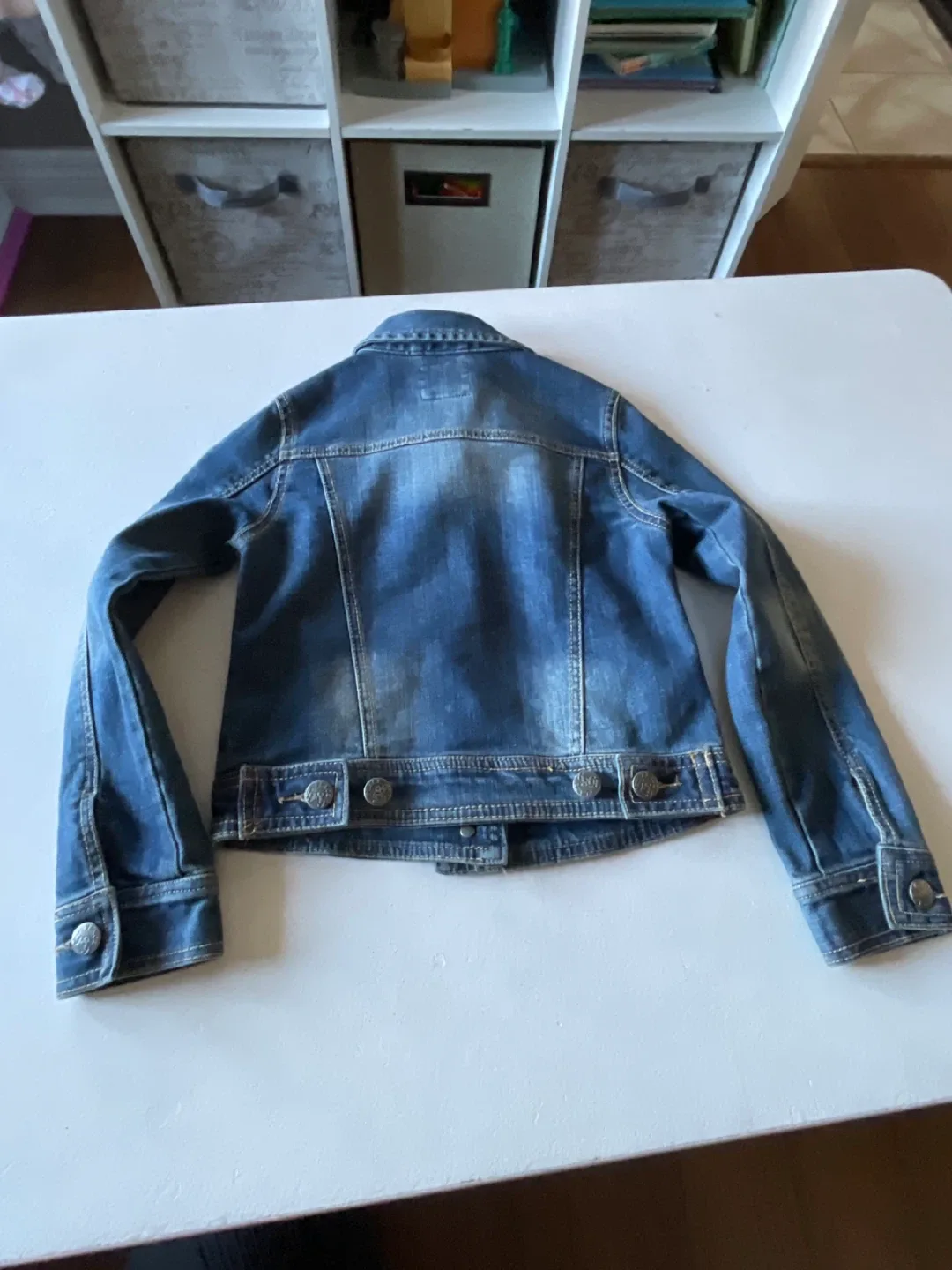 Girls' Denim Jacket - Size 7/8 (The Children’s Place) image indicator(2)