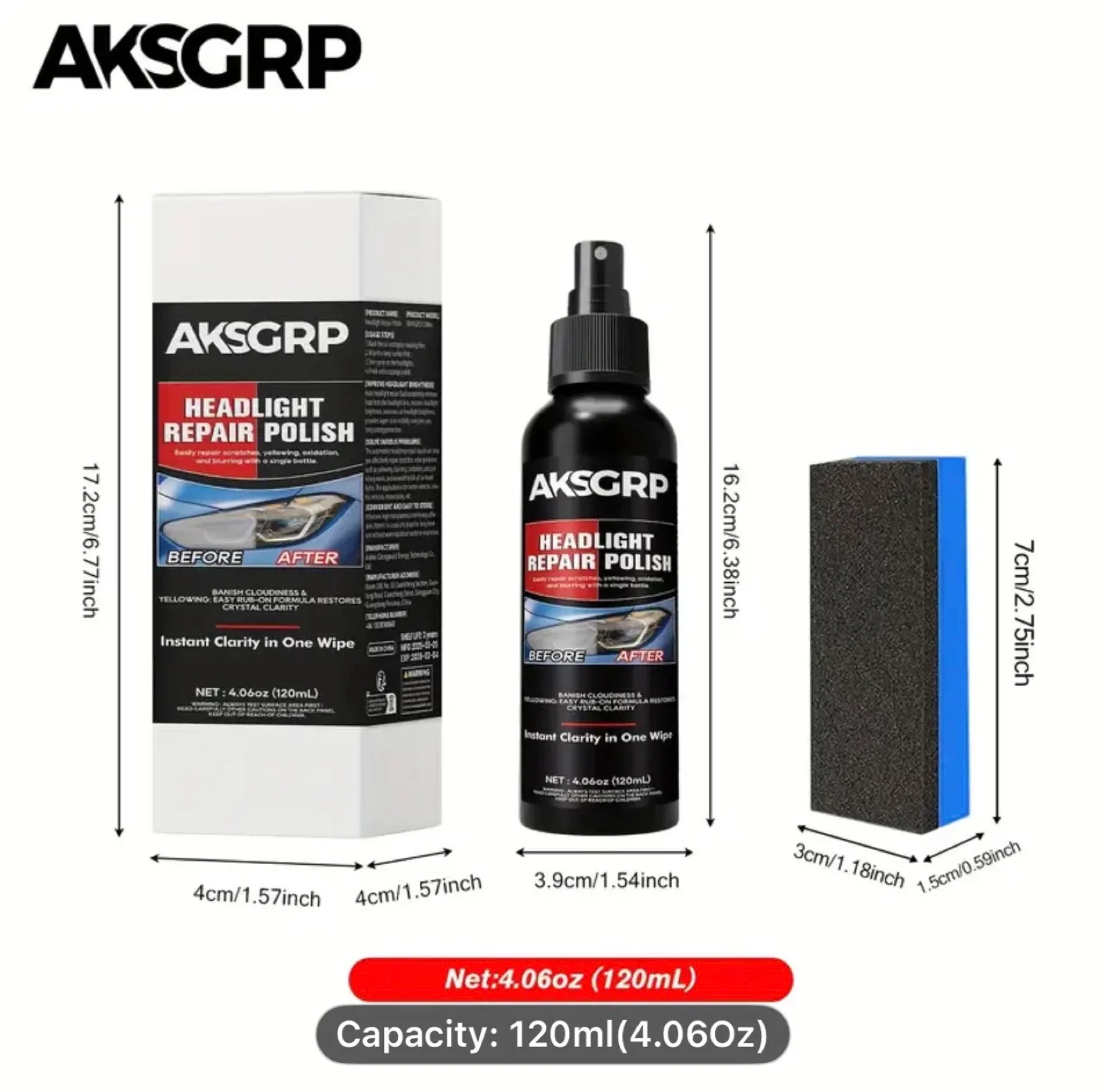 Professional-Grade Car Headlight Restorer with Nano image indicator(4)