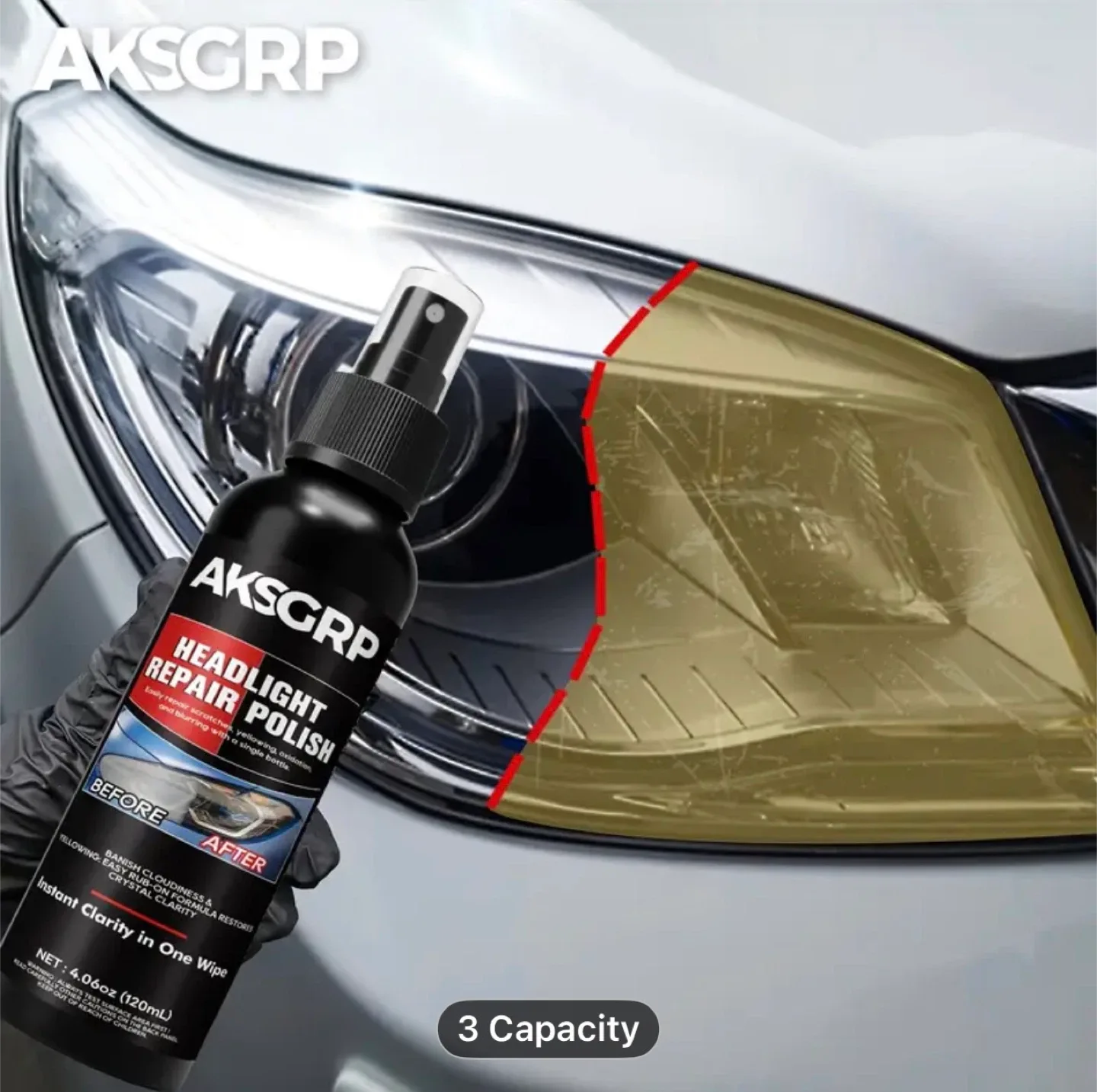 Professional-Grade Car Headlight Restorer with Nano image indicator(8)