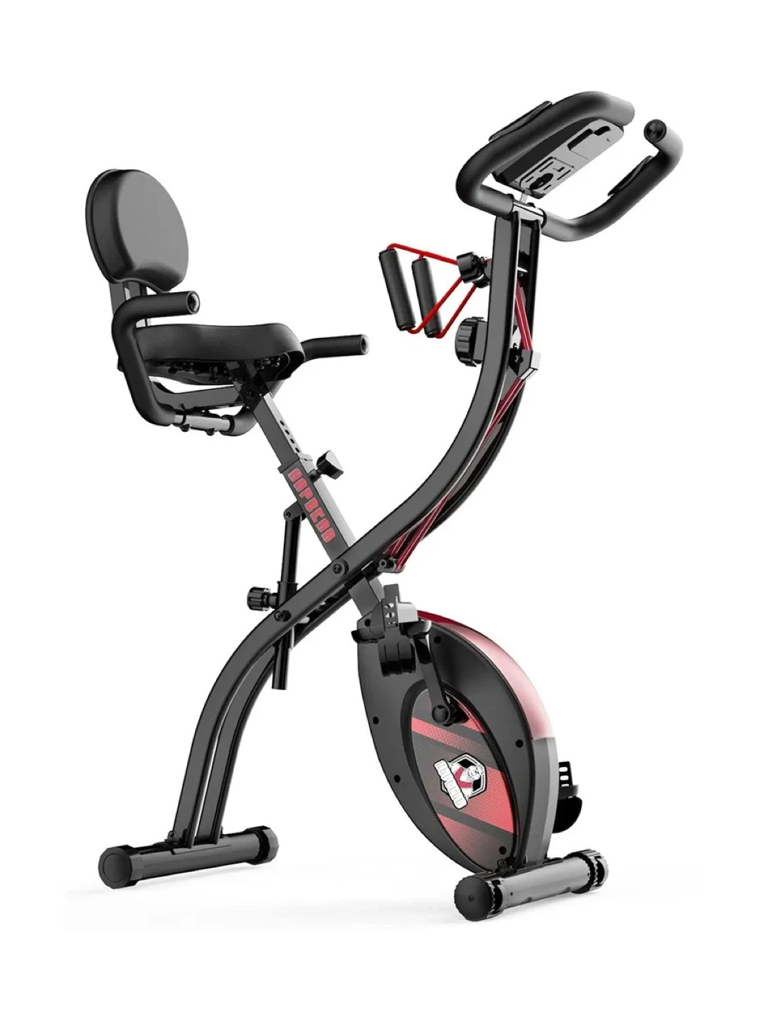 HAPBEAR 3-in-1 Foldable Exercise Bike image indicator(2)