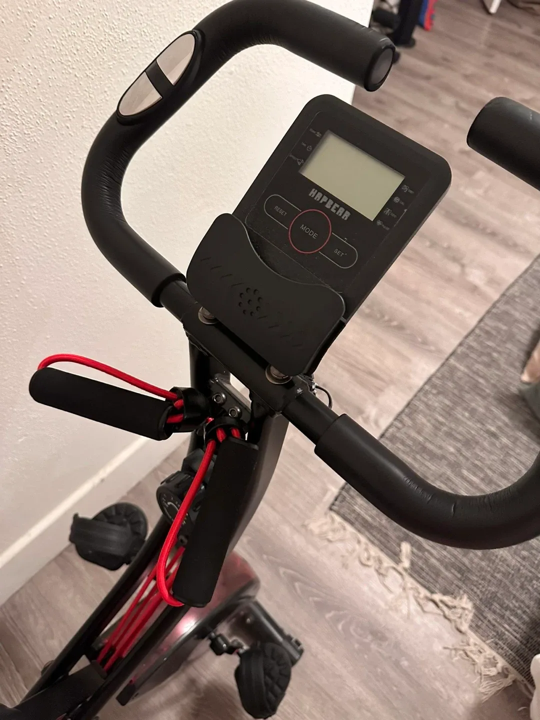 HAPBEAR 3-in-1 Foldable Exercise Bike image indicator(3)