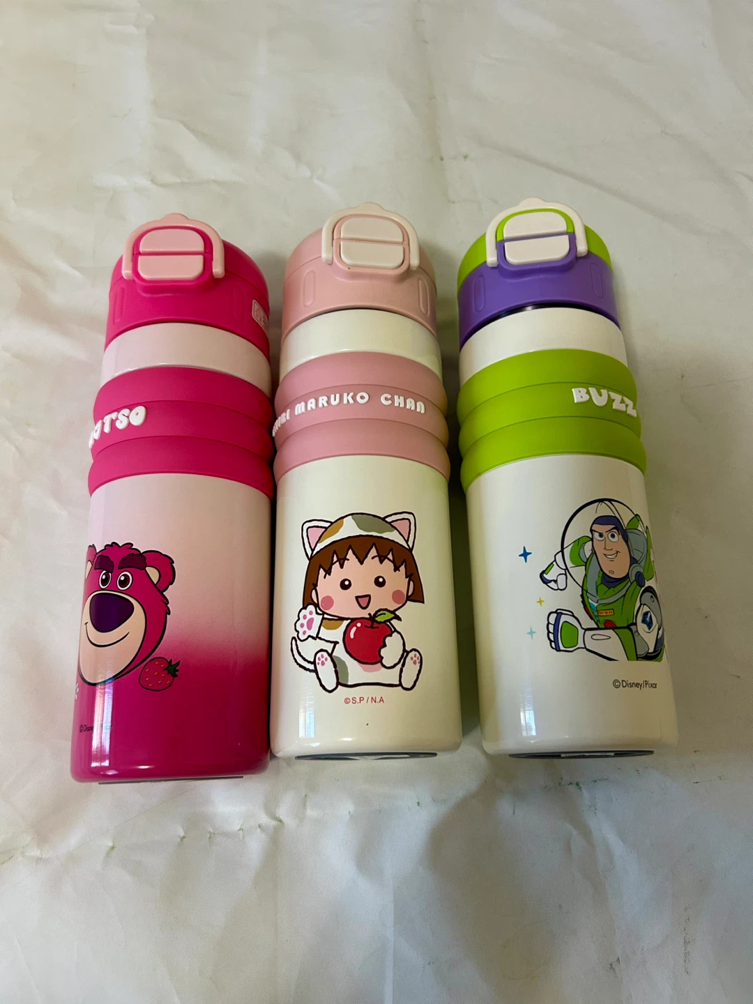 Cartoon Thermal Bottle for Kids – 520ml | Straw + Spout | - photo 2