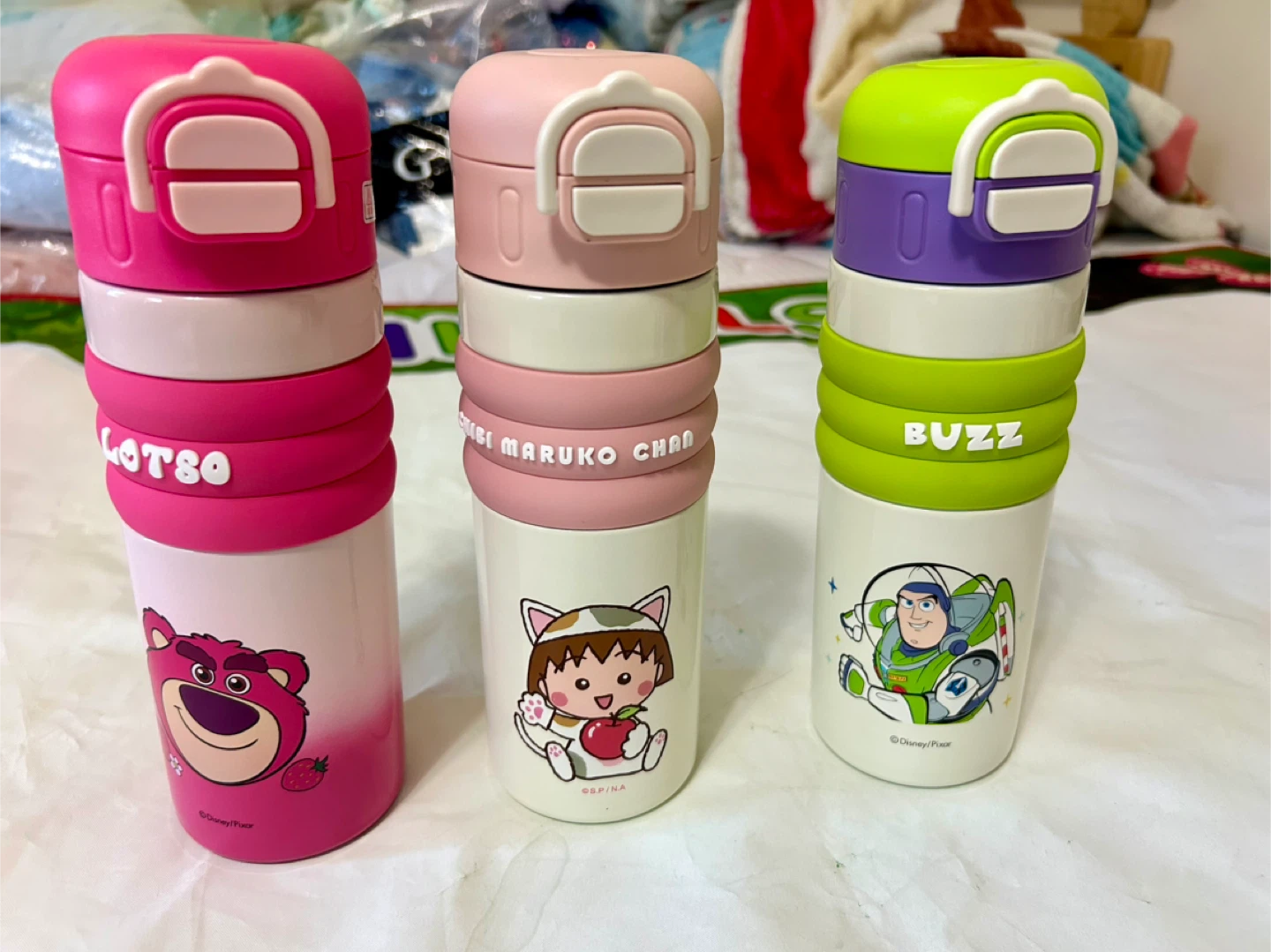 Cartoon Thermal Bottle for Kids – 520ml | Straw + Spout | - photo 3