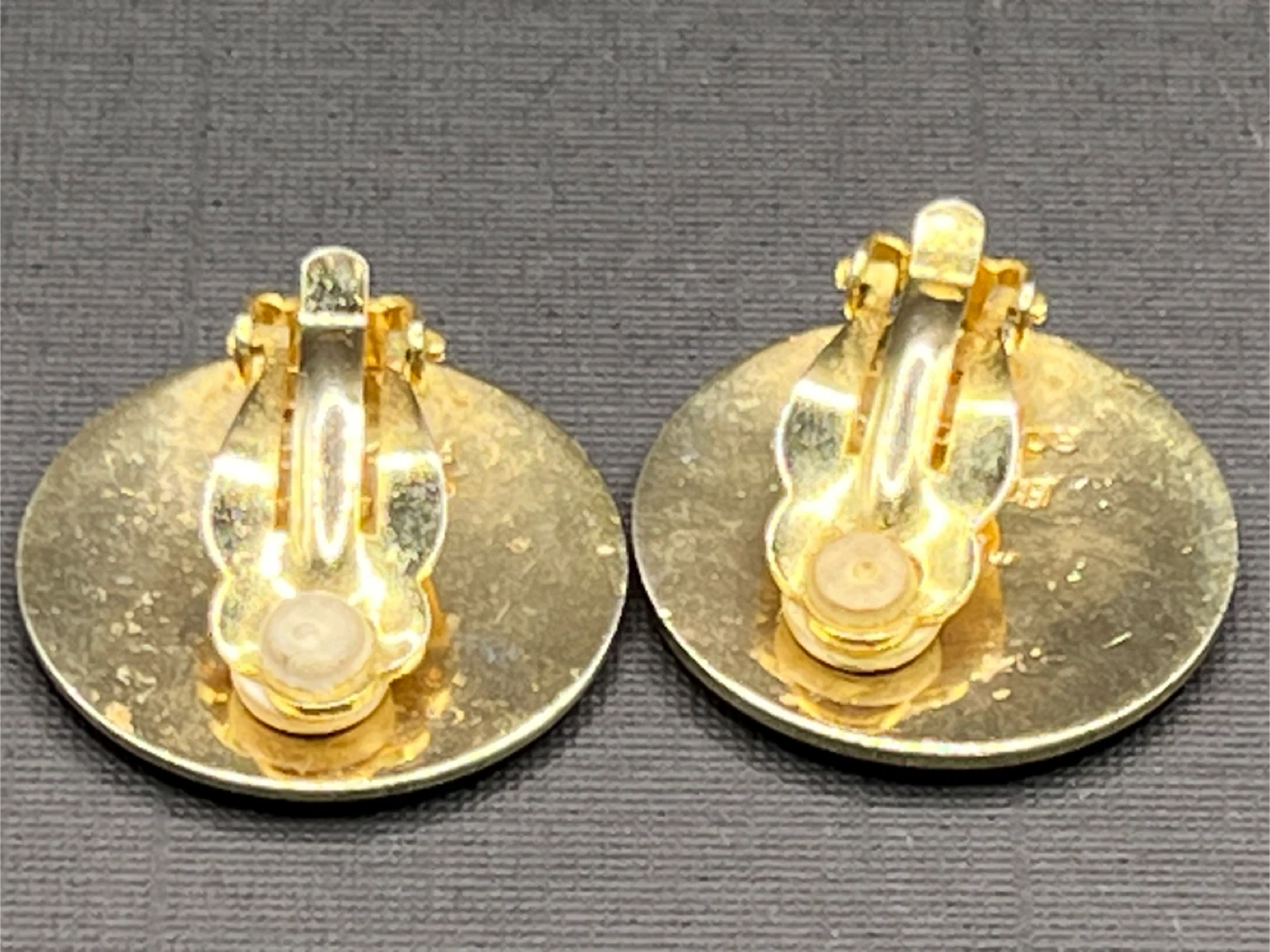 Vintage Floral Bouquet Rococo Clip-on Earrings - photo 3