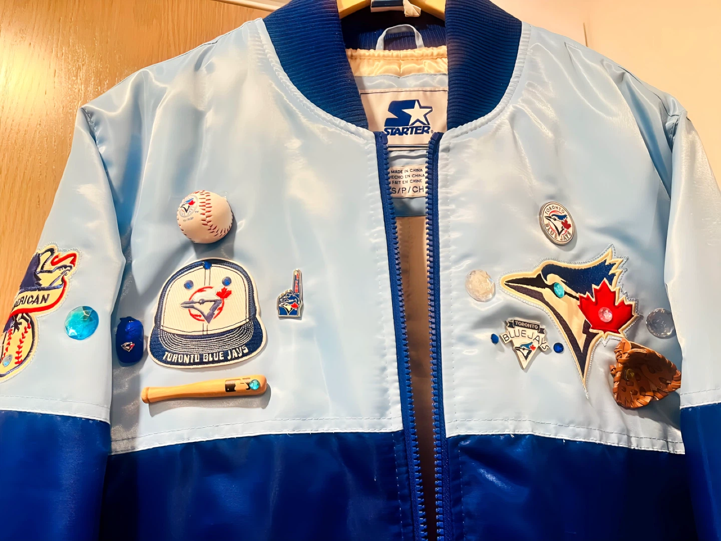 Toronto Blue Jays Starter Bomber Jacket - photo 2
