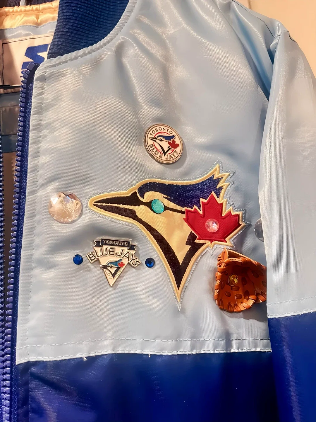 Toronto Blue Jays Starter Bomber Jacket image indicator(3)