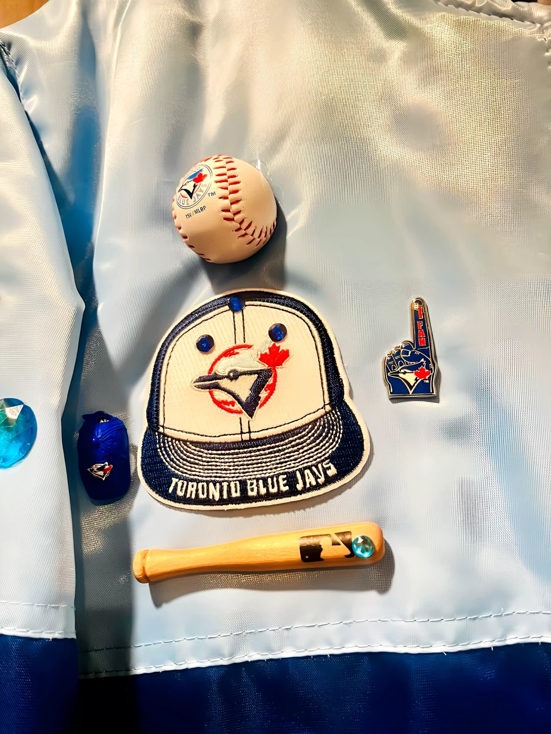 Toronto Blue Jays Starter Bomber Jacket - photo 3