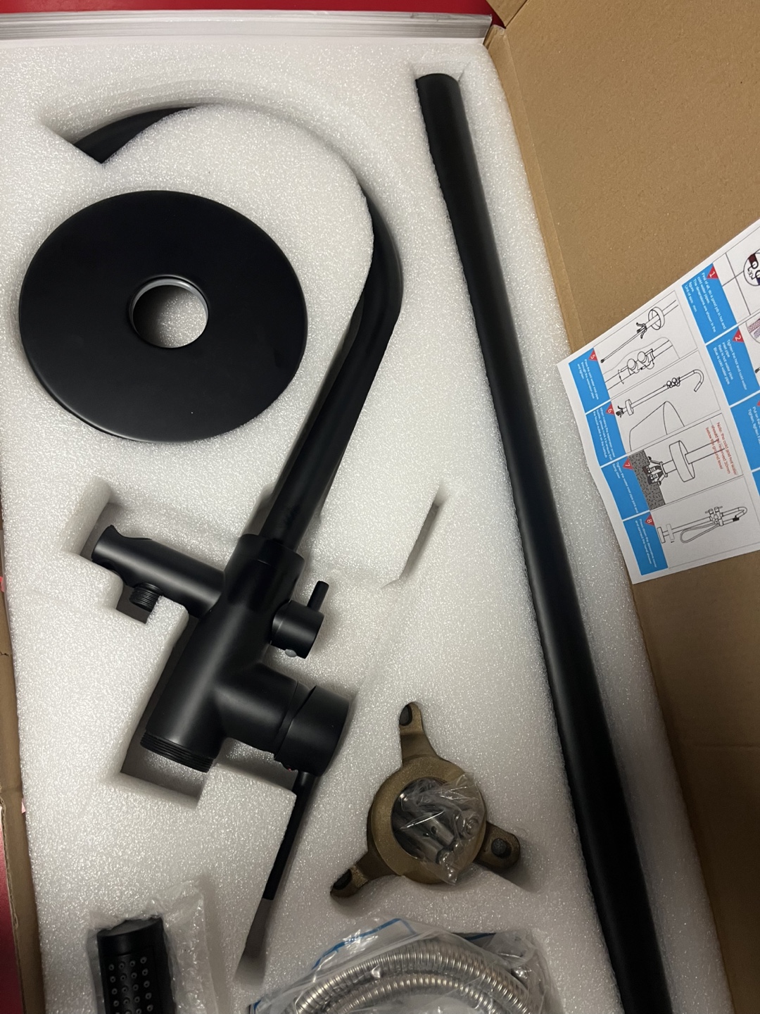 New Black Freestanding Bathtub Faucet - photo 3