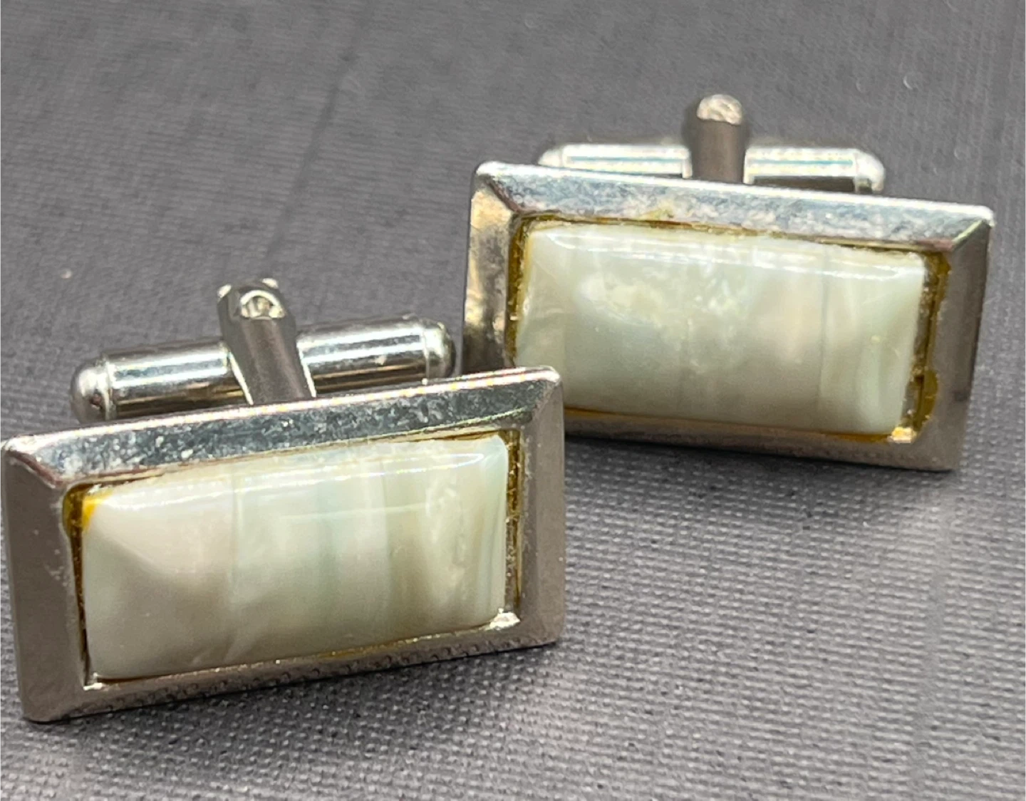 Vintage Tie Clip & Cufflink Set MCM Swank - photo 4