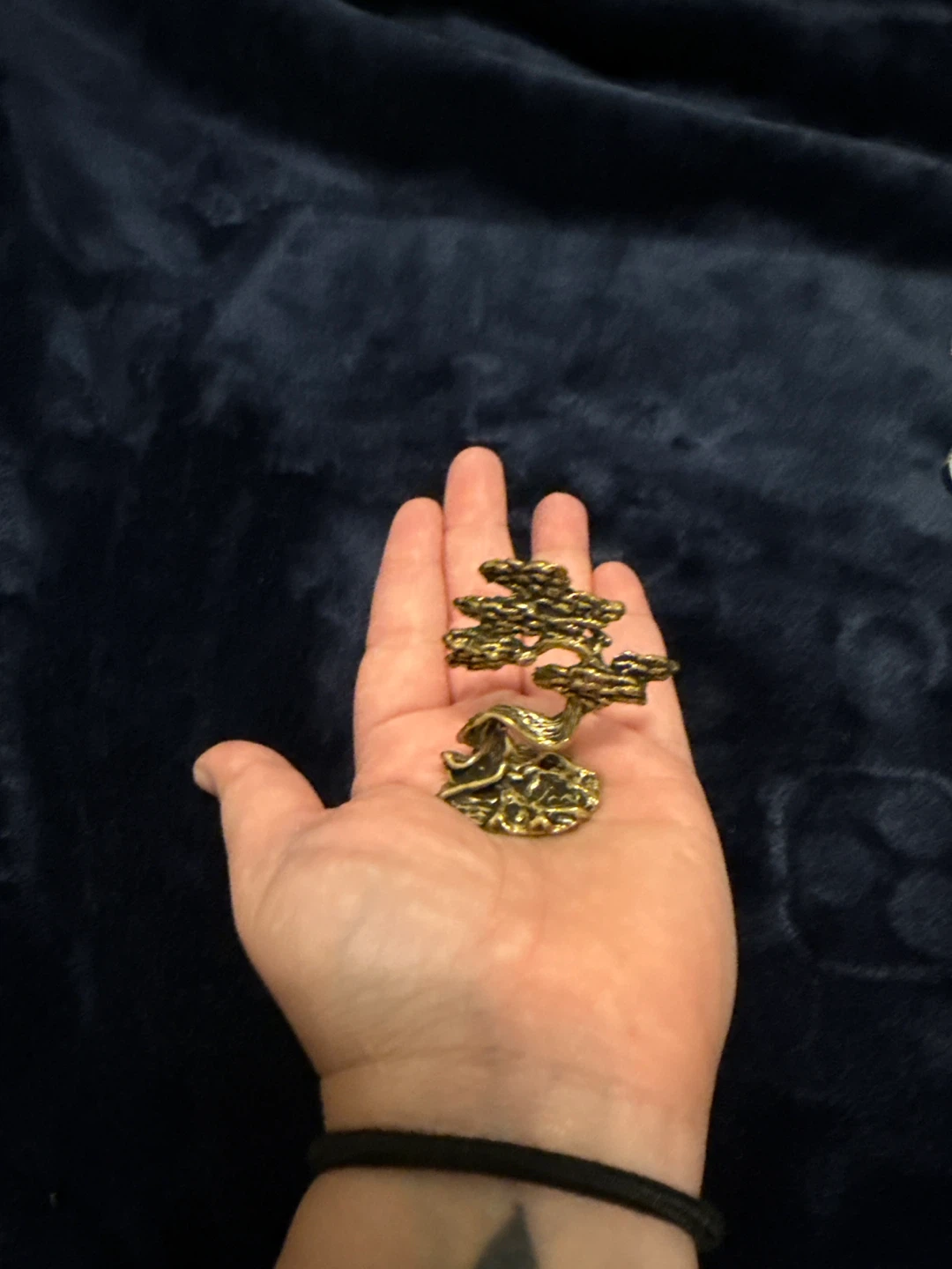 Metal Bonsai Tree Figurine - photo 2