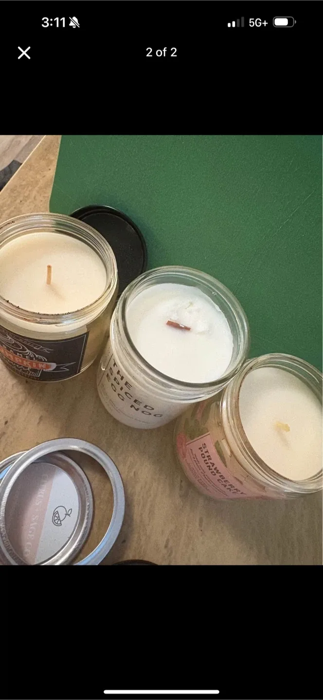 3 Scented Candles: Caramel Pumpkin Swirl & More image indicator(2)