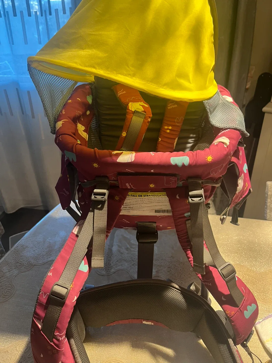 hiking baby/toddler carrier (new )backpack carrier image indicator(7)