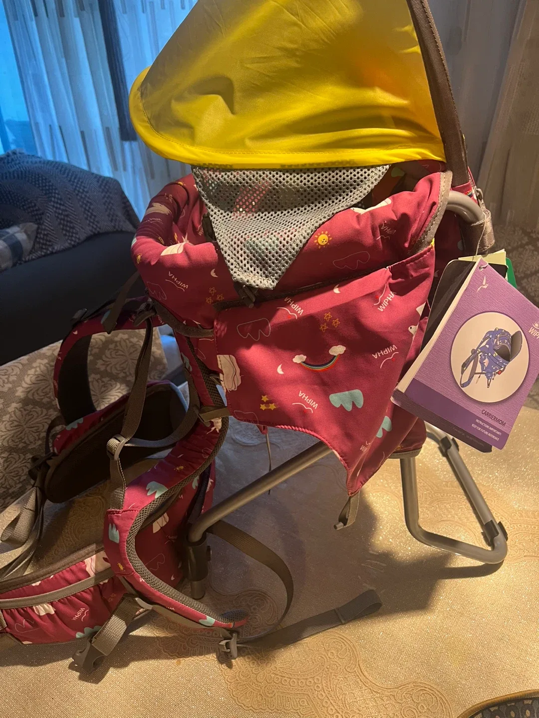 hiking baby/toddler carrier (new )backpack carrier image indicator(8)