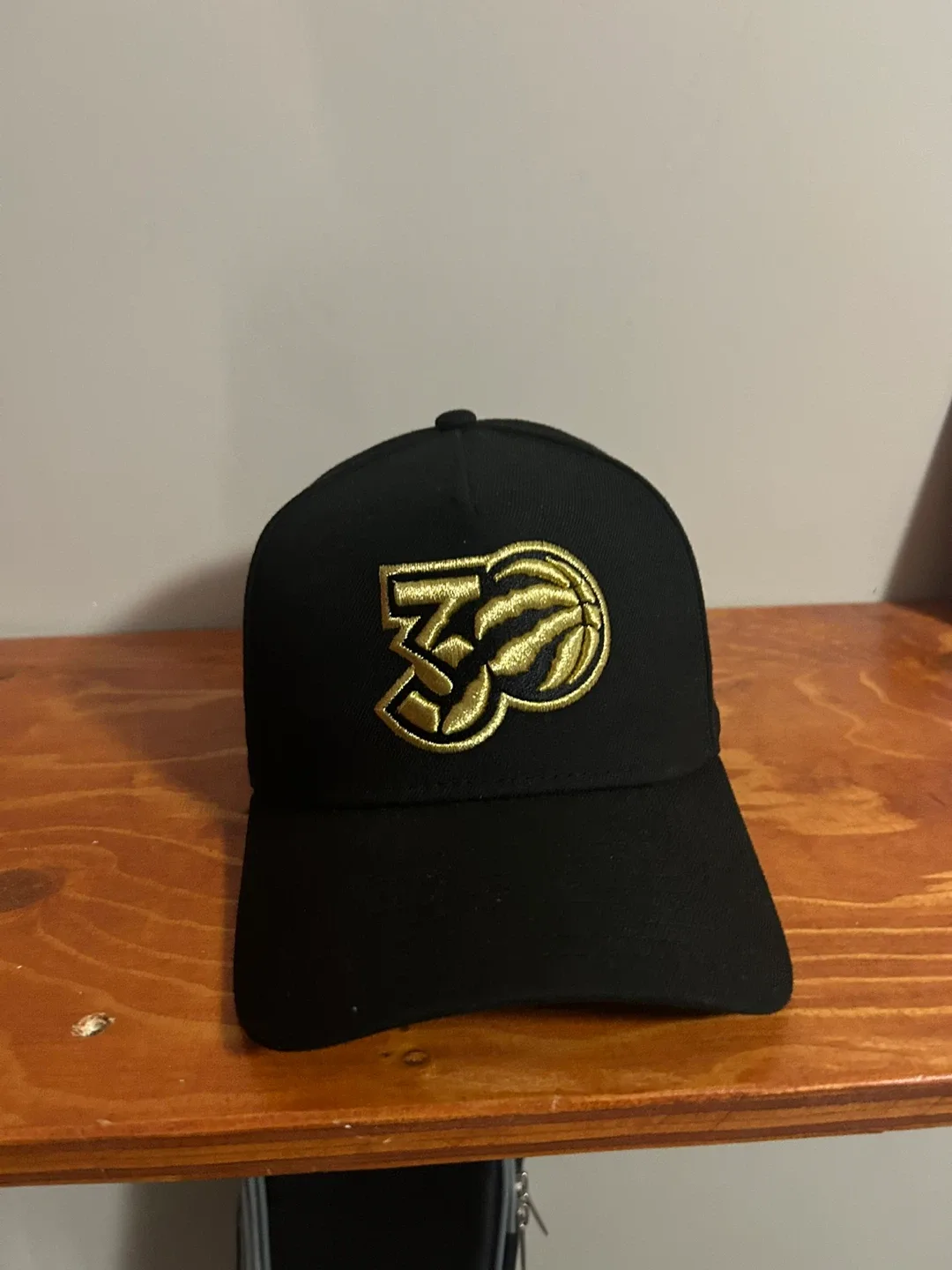 New Era Toronto Raptors 30th Anniversary Black Hat image indicator(2)