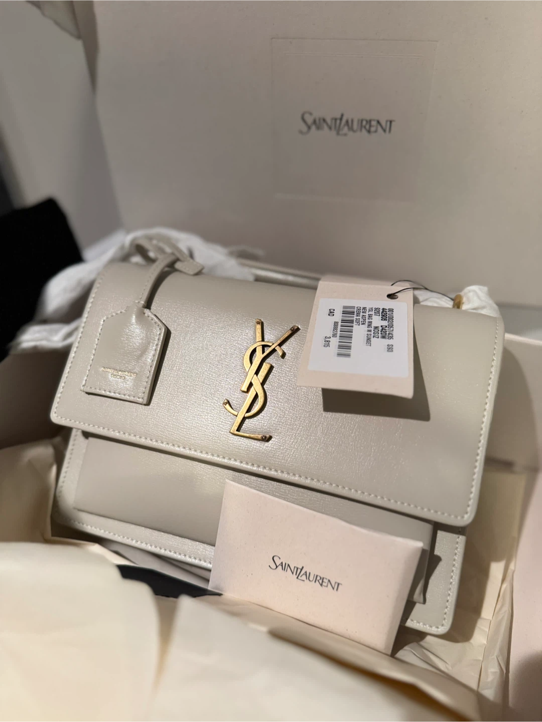 Saint Laurent YSL Sunset Medium Bag - New - photo 4