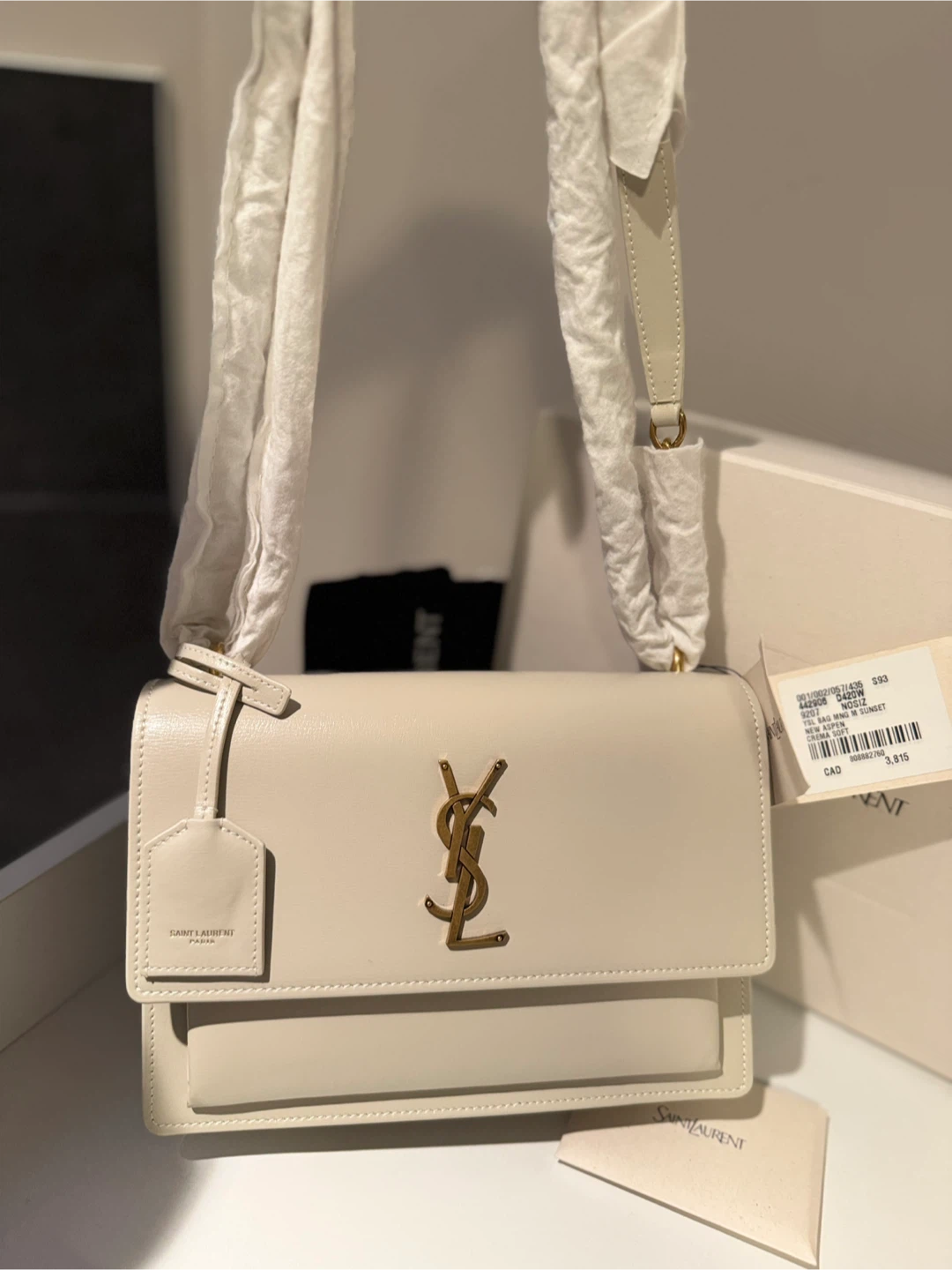 Saint Laurent YSL Sunset Medium Bag - New - photo 2