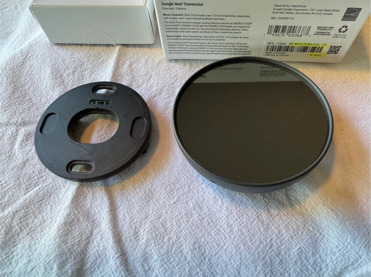 Google Nest Thermostat + Power Connector - photo 2
