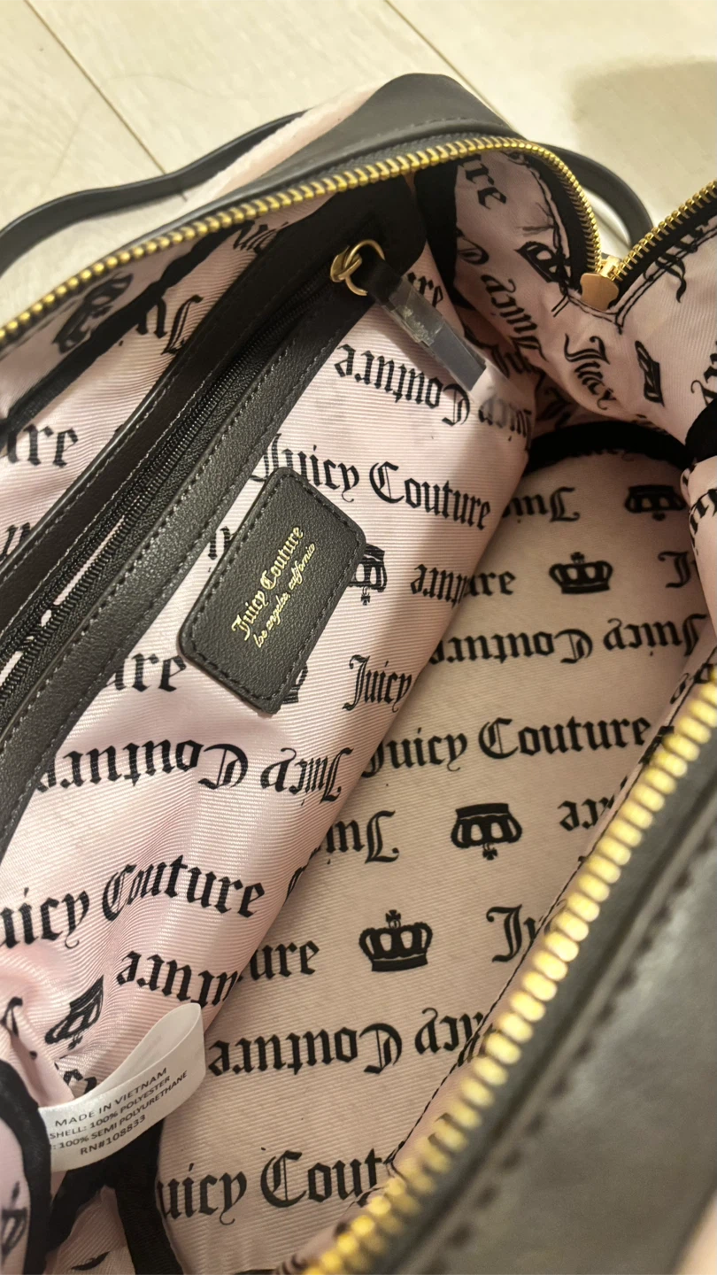 Juicy Couture Pink Velour Satchel Bag - photo 3