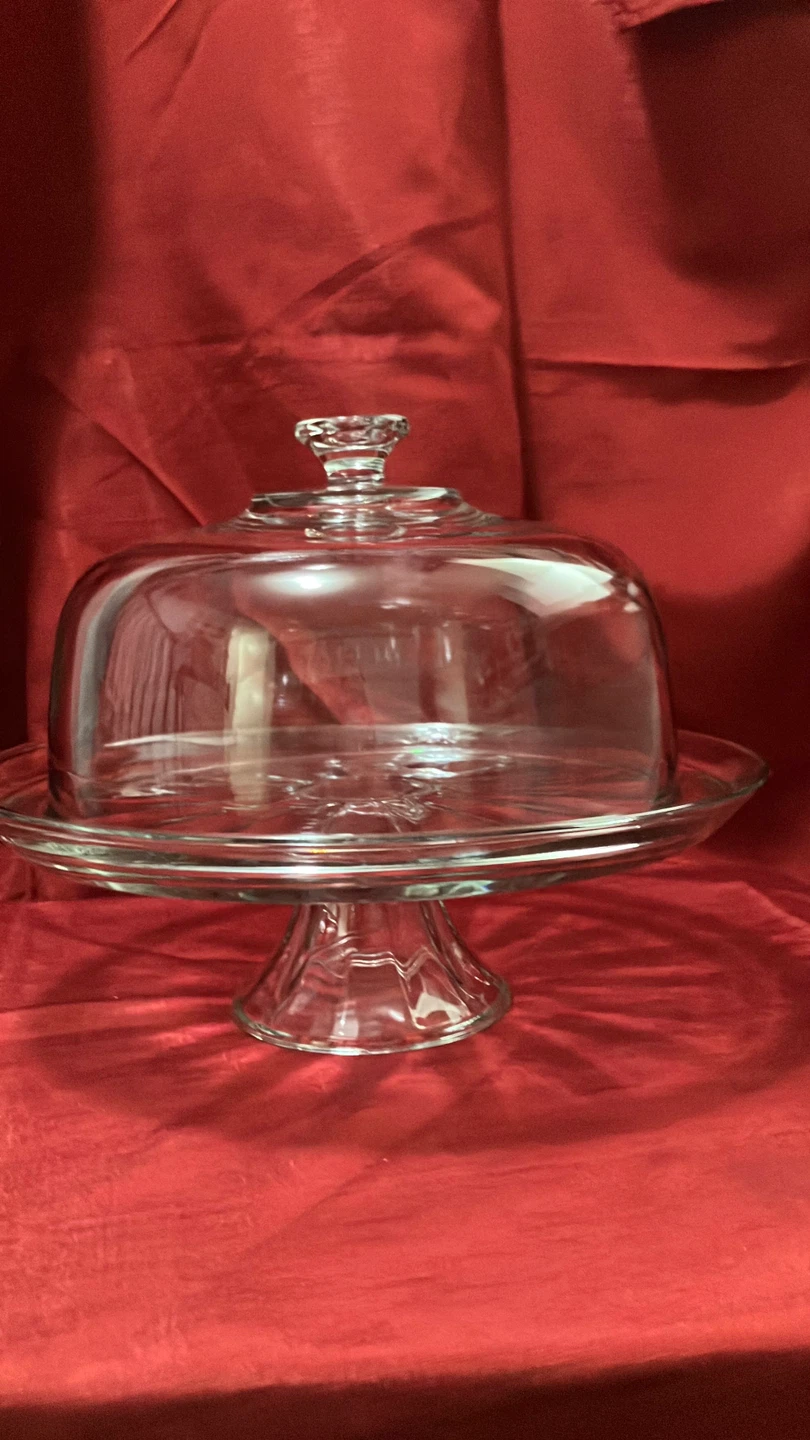 Elegance Cake Stand with Dome - photo 3