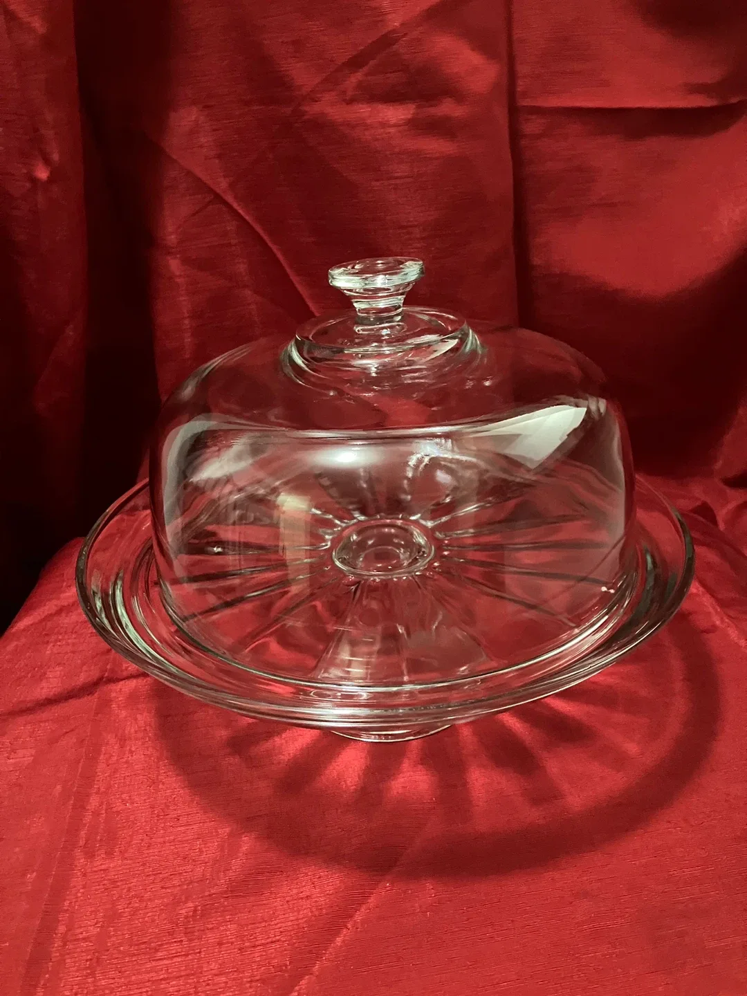 Elegance Cake Stand with Dome image indicator(2)