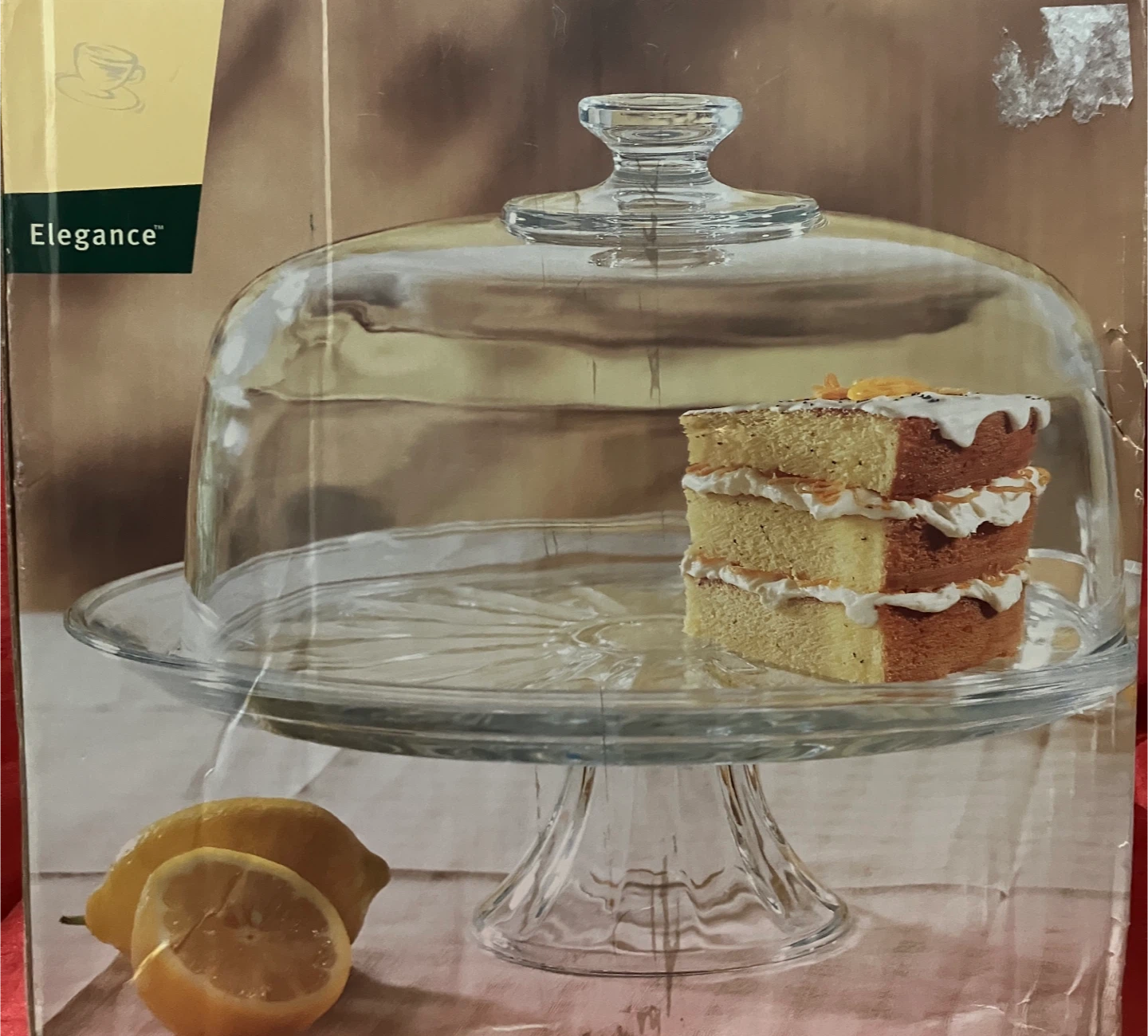 Elegance Cake Stand with Dome