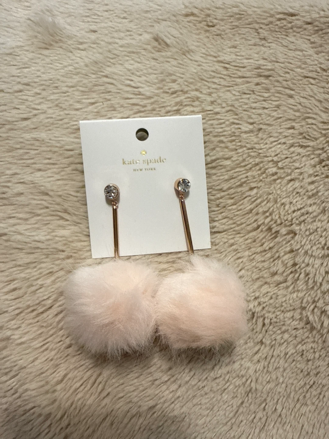 Kate Spade Blush Multi Flying Colors Earrings