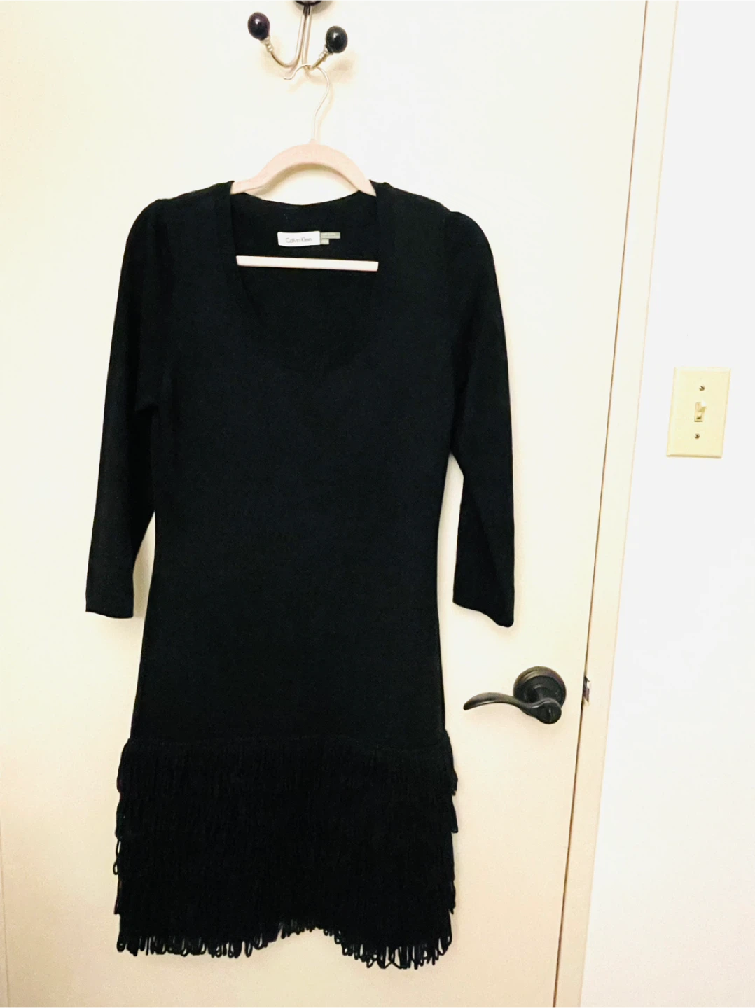 Calvin Klein Black Dress - Size M