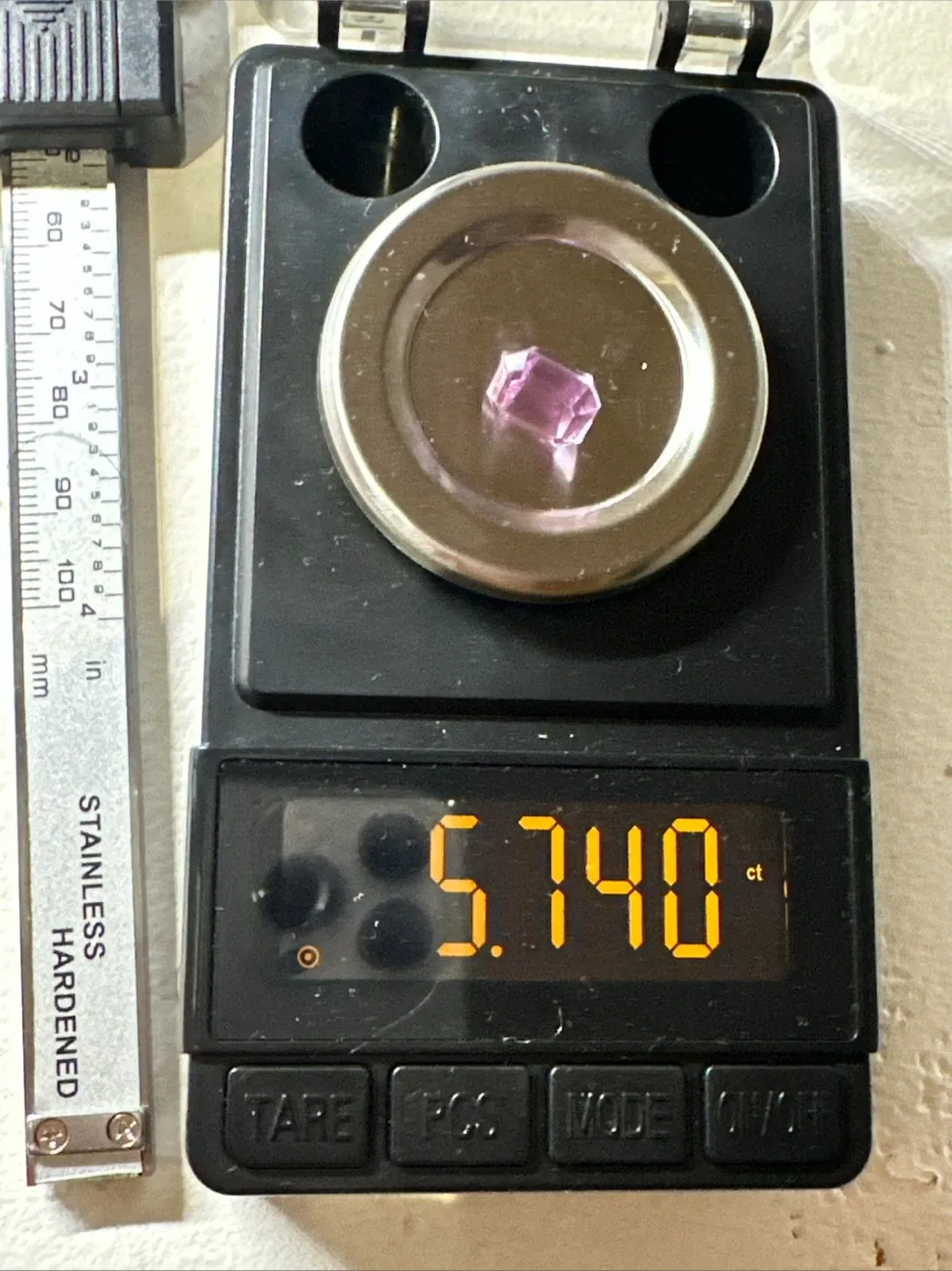 Natural Kunzite Loose Gemstone 5.74 Carat image indicator(4)