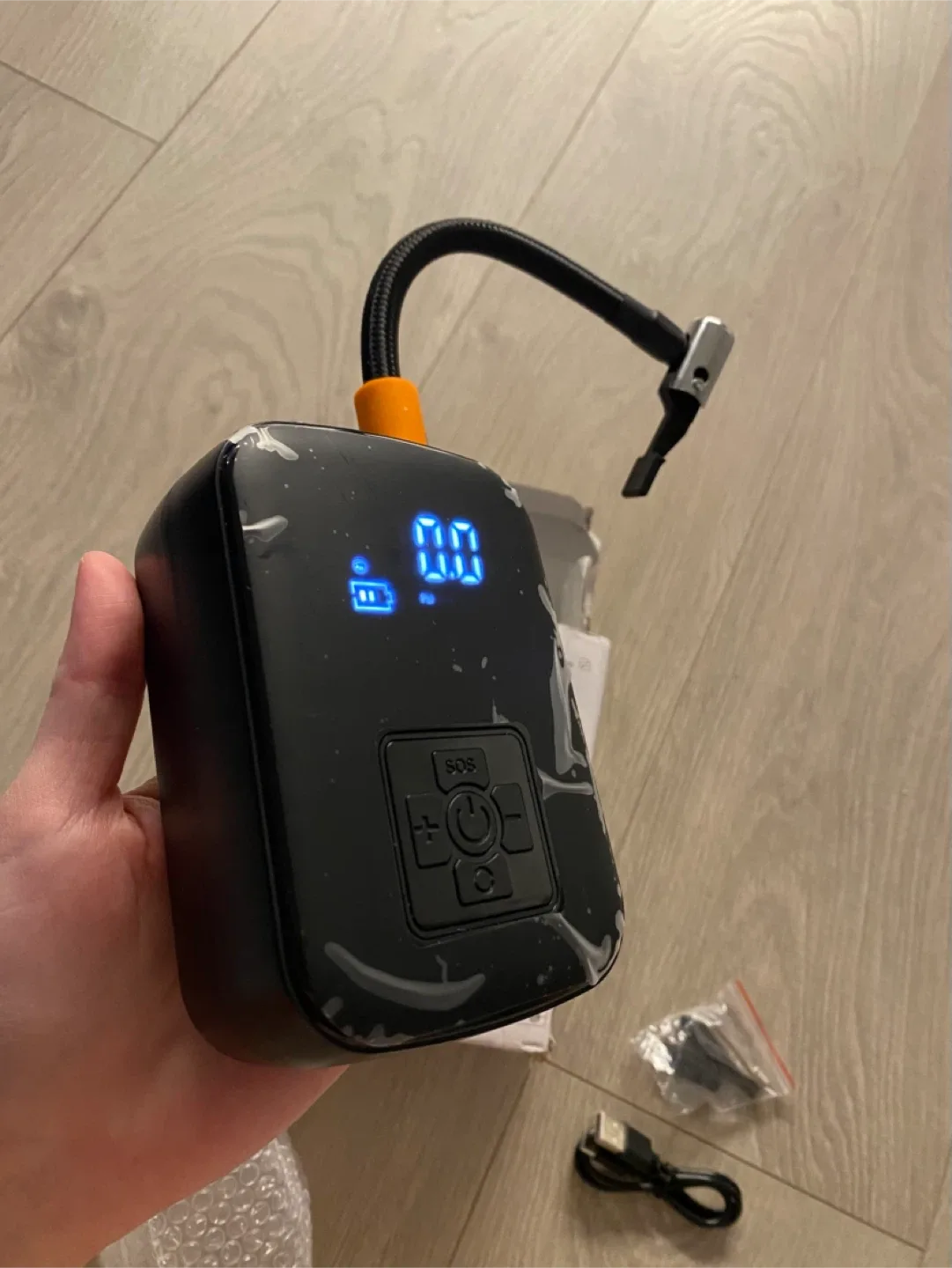 Portable Digital Tire Inflator - New image indicator(4)